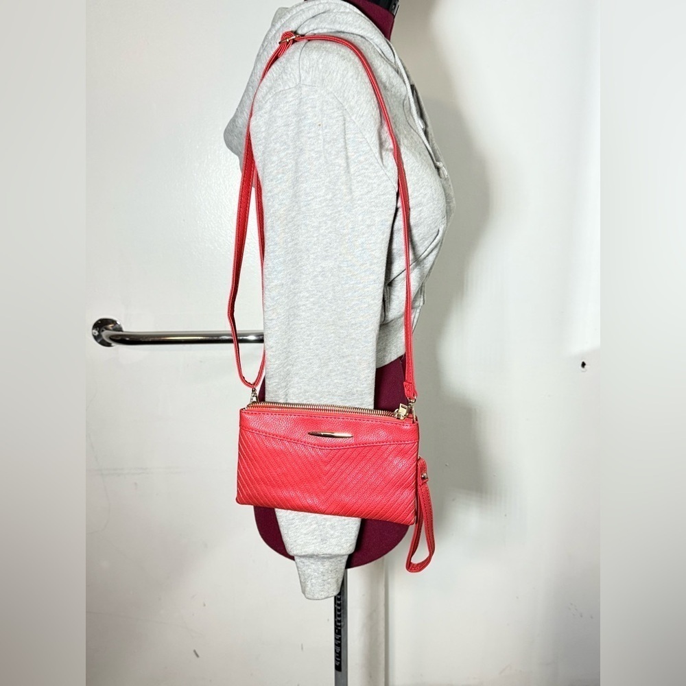 Elegant Pink Crossbody Bag